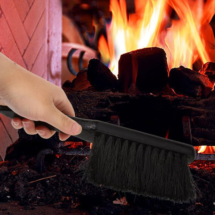 Kaminbesen mit Griff Handlicher Handfeger Kaminbürsten für Kaminbesteck zur Schnellen von Kamin Herd