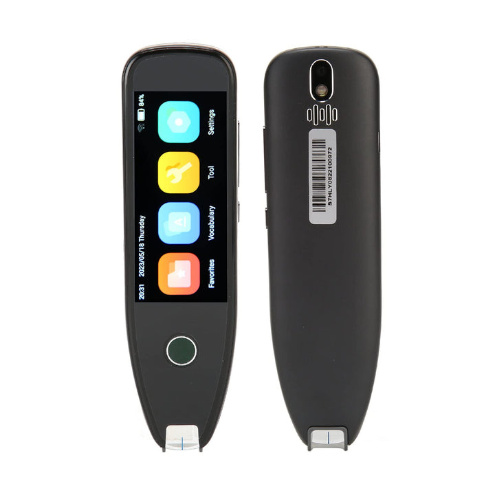 Übersetzungsstift-Scanner, 134-Sprachen-Übersetzungsgerät mit 3,5-Zoll-Touchscreen, Bluetooth-Offlin