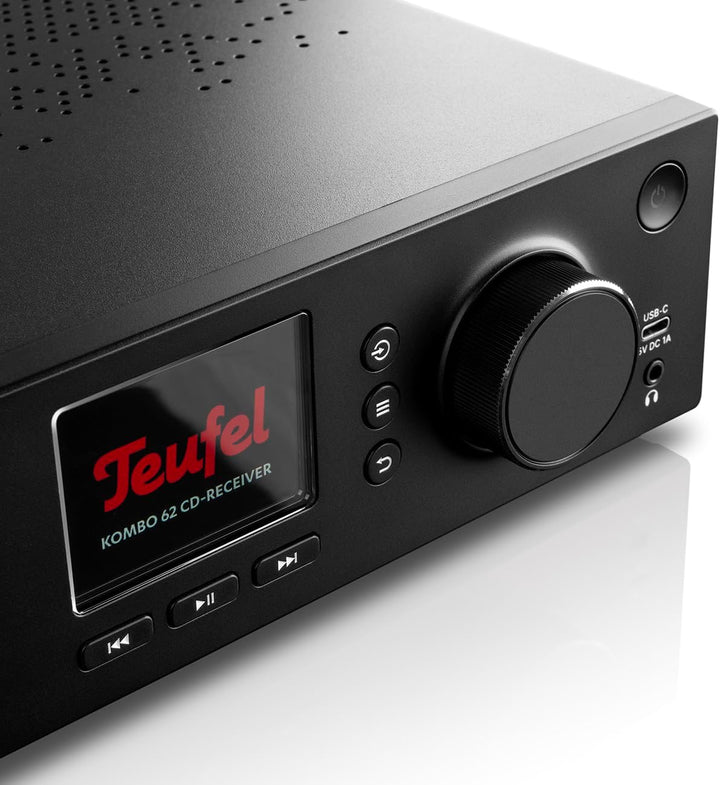 Teufel Ultima 20 KOMBO 3 SE - HiFi Stereo System mit Bluetooth und CD, Kraftvoll, LAN, WLAN, DAB+ Di