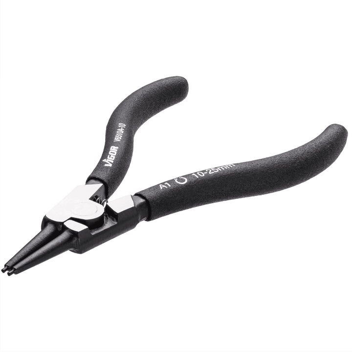 VIGOR Sicherungsring-Zange ∙ V6510A-10 Aussensicherung Gerade 10-25 mm, Außensicherung Gerade 1
