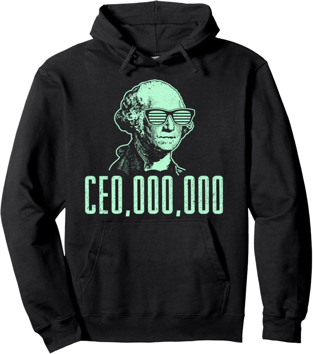 CE0,000,000 Entrepreneur CEO Business Owner Gift Pullover Hoodie