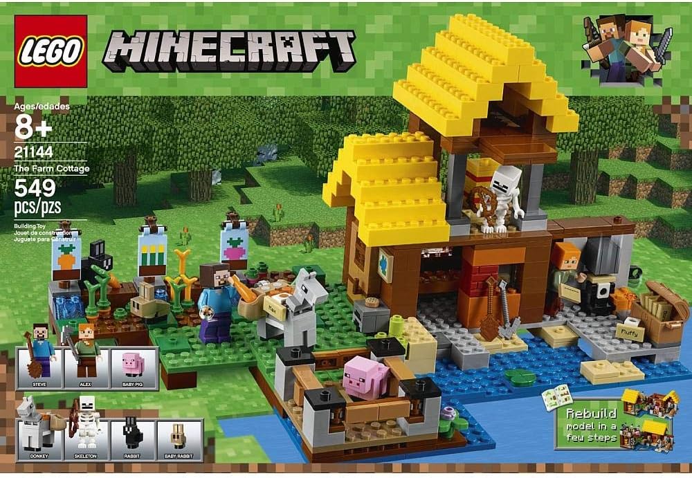 LEGO 21144 Minecraft Bauernhaus Bausatz (549-teilig)