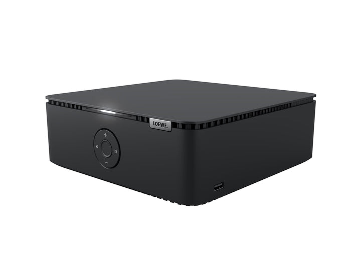 Loewe Multi.Room amp, Verstärker, Schwarz, Stereo Amplifier, 1200 Watt, DTS Play-Fi, AirPlay und Chr