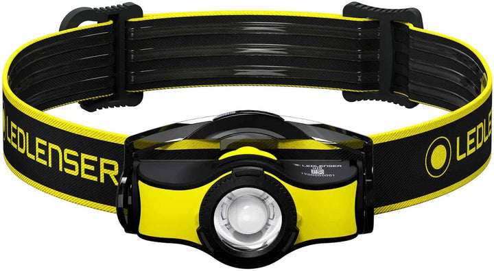Ledlenser iH5, Arbeitslampe, Stirn- und Helmlampe, Metallclip zum Anbringen an Kleidung, fokussierba