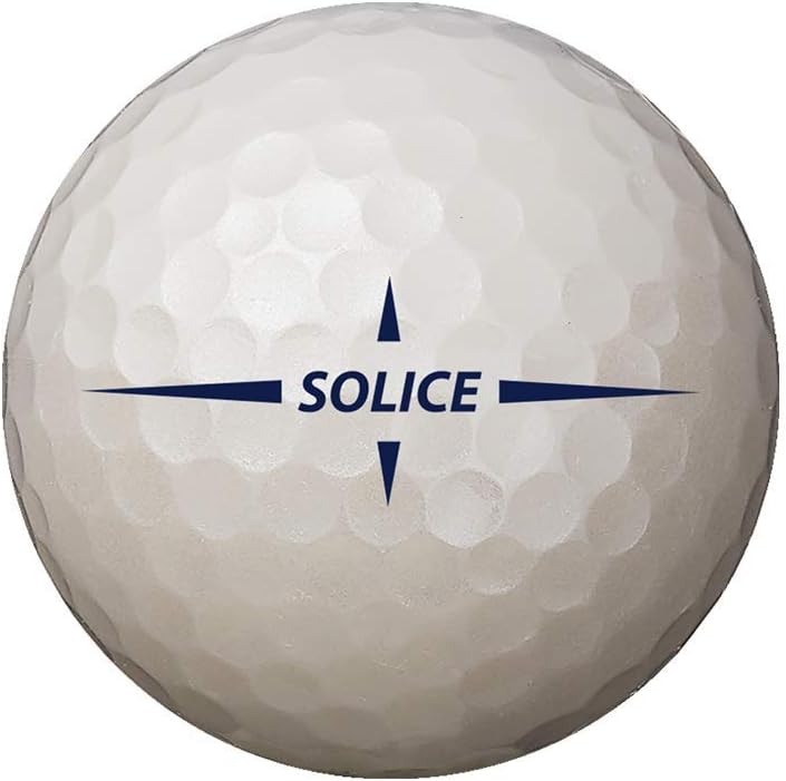 Volvik Solice Golfbälle Weiss, Weiss