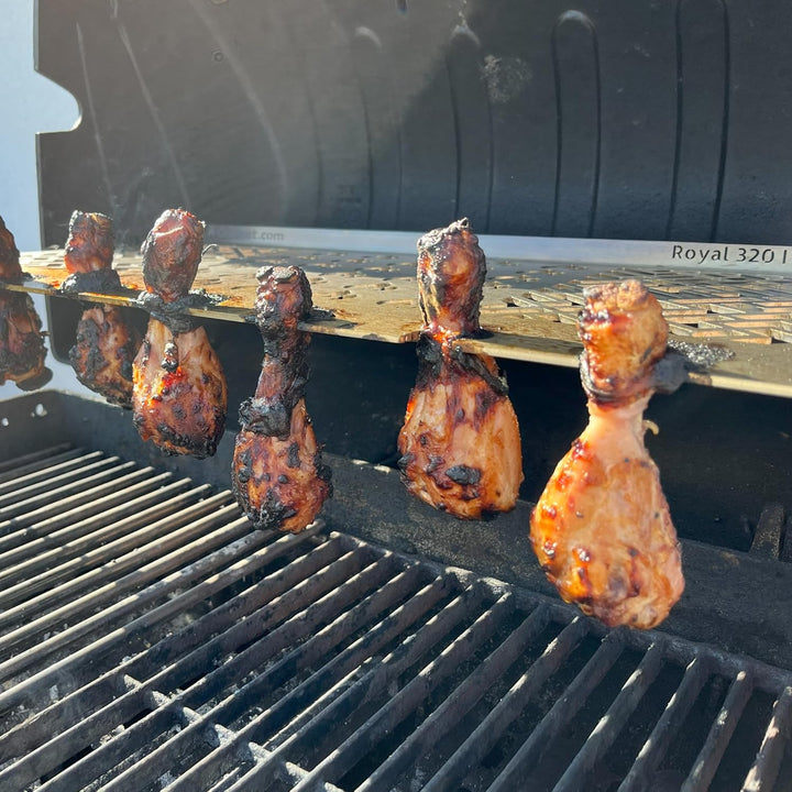 Grillrost.com Das Original Edelstahl Multistation Broil King - Royal 320/340/390 - Warmhalterost War