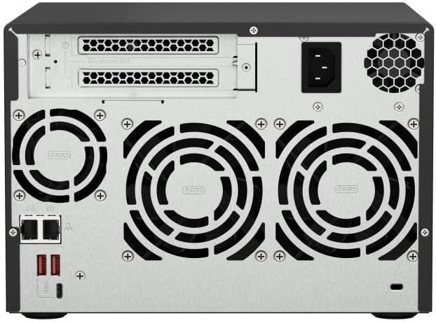 QNAP TS-673A 6-Bay Turbo-Station NAS (AMD Ryzen™ Embedded V1500B 4-Core/8-Thread 2,2 GHz 8GB DDR4 RA
