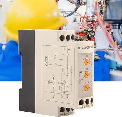 Tyenaza Überspannungs-Unterspannungsschutz - DC 12V/24V/36V/48V Überspannungs- und Unterspannungssch