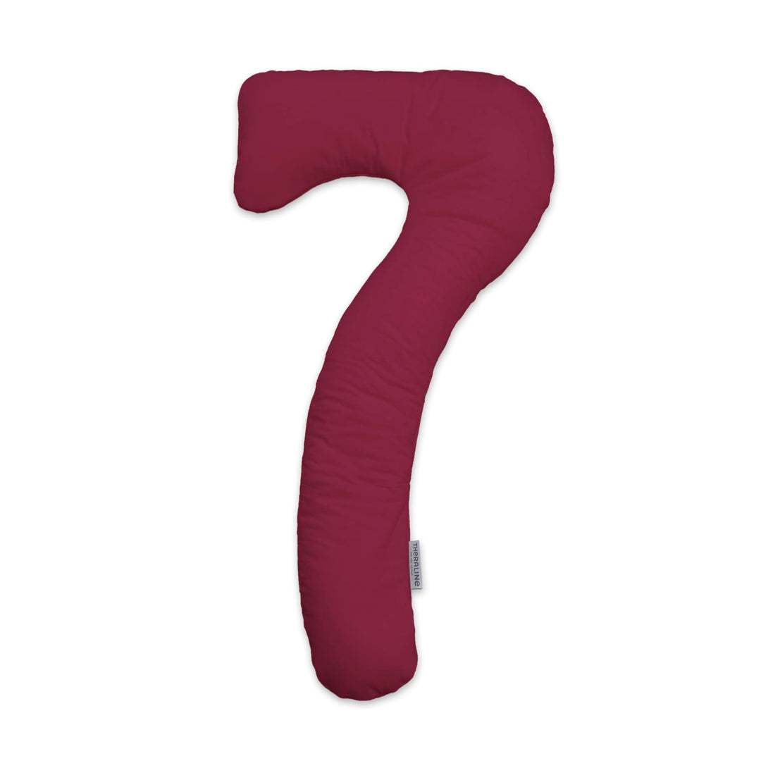 Theraline | my7 - Seitenschläferkissen | inkl. Aussenbezug Brombeere Bambus-Kollektion, Brombeere Ba