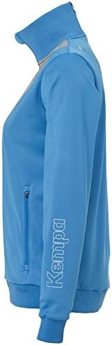 Kempa Damen Core 2.0 Poly Jacke, XS Blau(kempablau/Dark Grau Melan), XS Blau(kempablau/Dark Grau Mel