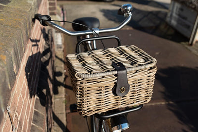 FastRider Junior Fahrradkorb Vorne für Kinderfahrrad, 8L Fahrrad Korb für Schulranzen, Bike Basket m