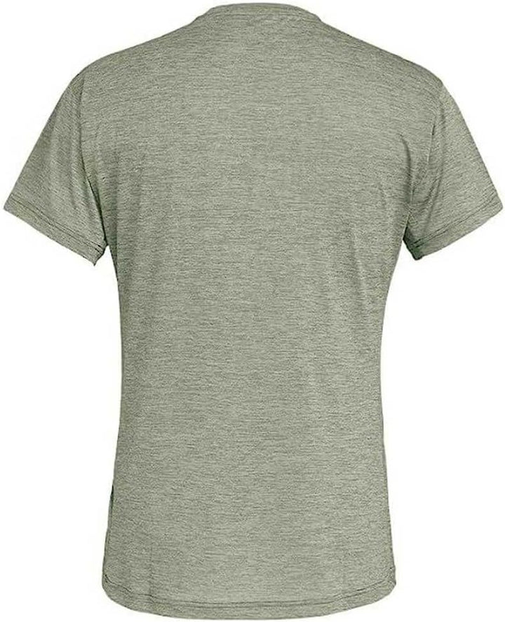Salewa Herren Puez Melange Dry M S/S Tee Hemden & T-shirts 4XL Shadow Melange, 4XL Shadow Melange