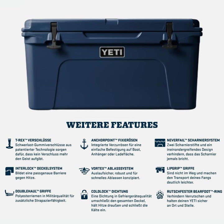YETI Tundra Hardcooler, 65 Weiss, Weiss