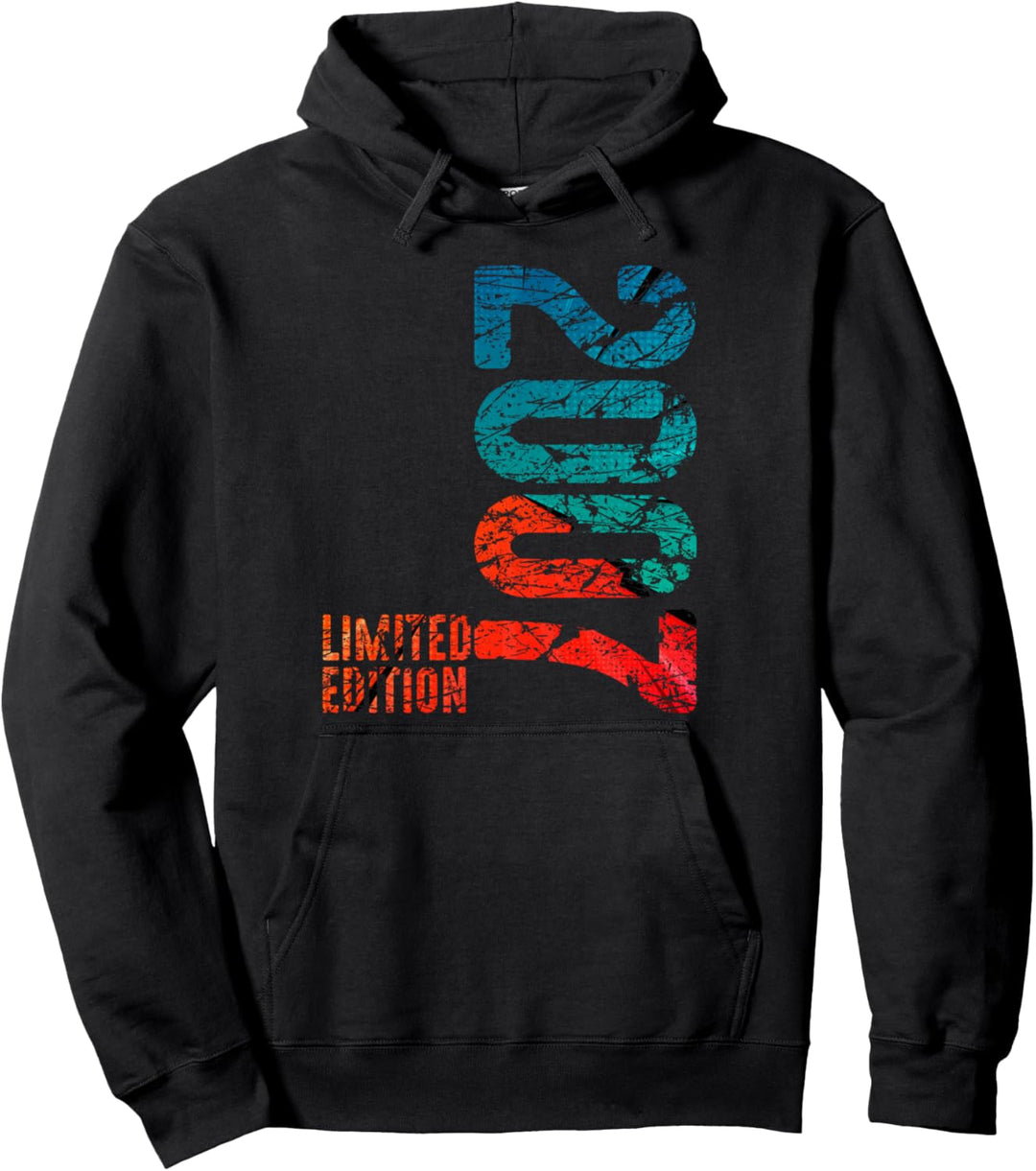 17. Geburtstag Junge Mädchen 17 Jahre 2007 Lustig Geschenk Pullover Hoodie