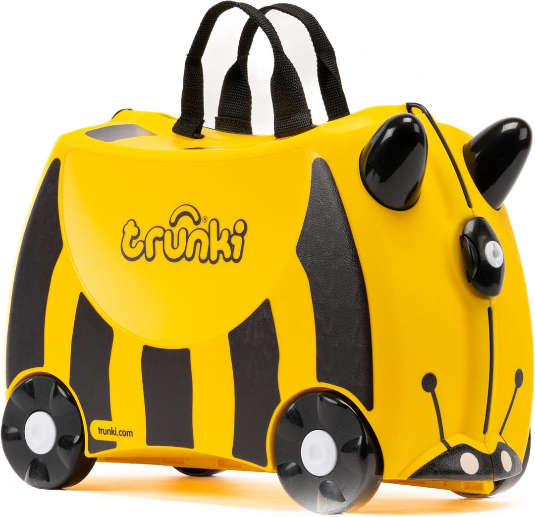 Trunki Handgepäck und Kinderkoffer zum Draufsitzen | Kinder Risen Geschenk für Mädchen und Jungen |