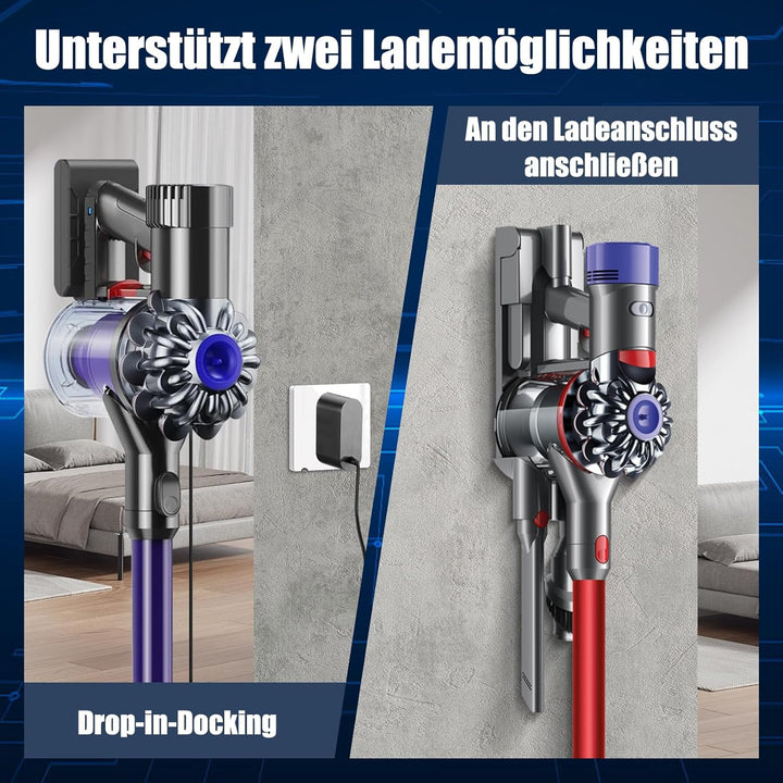 V11 Akku für Dyson V11 V15, 6000mAh V11 Akku Kompatibel mit V11(Knopftyp) V15 SV15 SV16 SV22 SV28 St