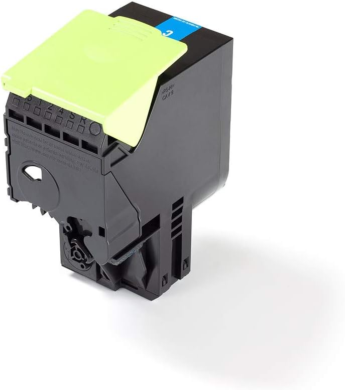 Green2Print Toner Cyan 3000 Seiten ersetzt Lexmark 80C0H20, 800H2, 80C2HC0, 802HC, 80C2HCE, 802HCE p
