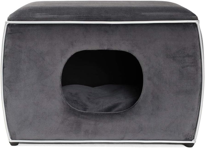 CanadianCat Company | Cat Cave Nelson | Grijs | Kattenmand, knuffelgrot voor katten