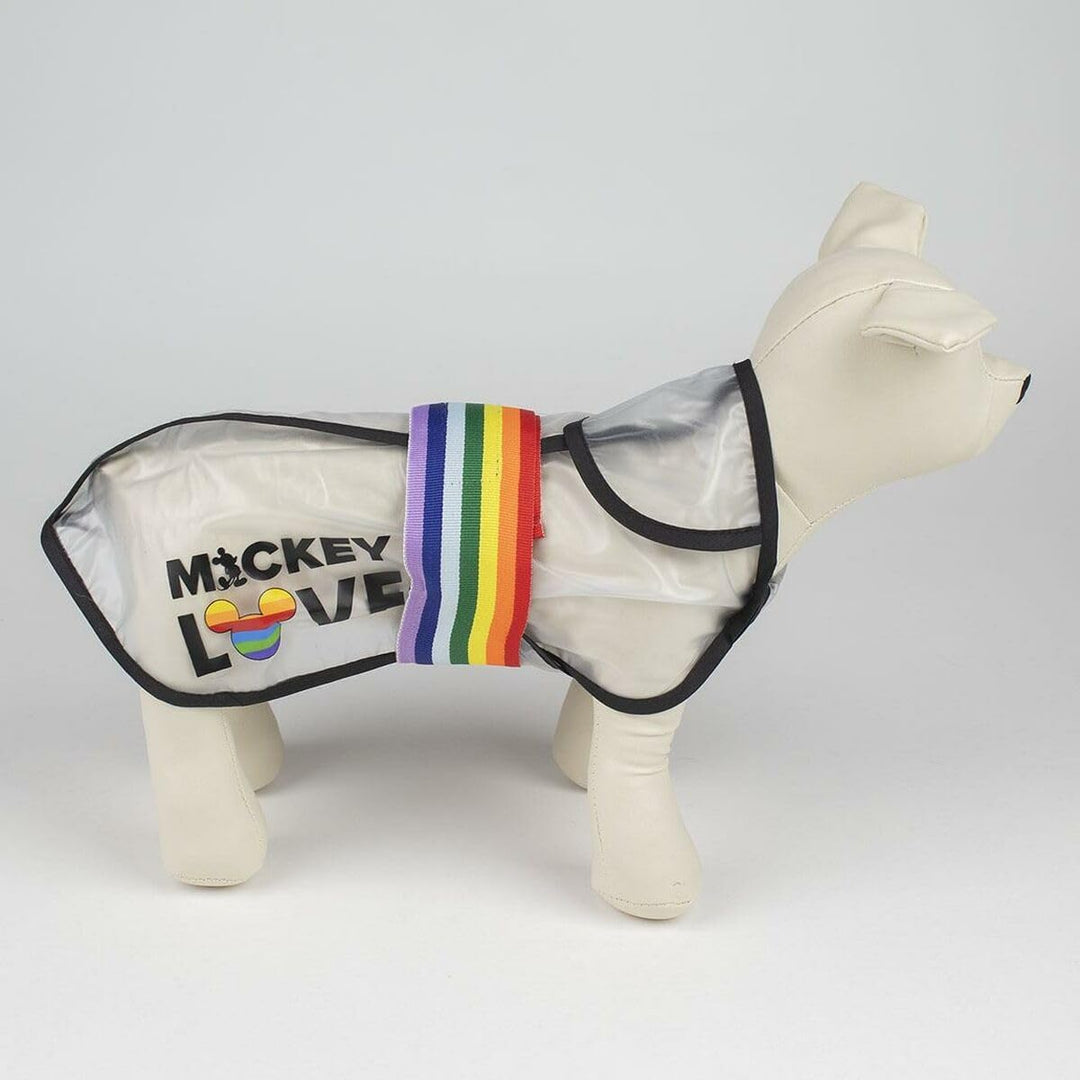 Cerdá - ForFanPets Hunde Zubehör | Disney Pride Regenmantel Hund Wasserdicht - Offizielle Disney Liz