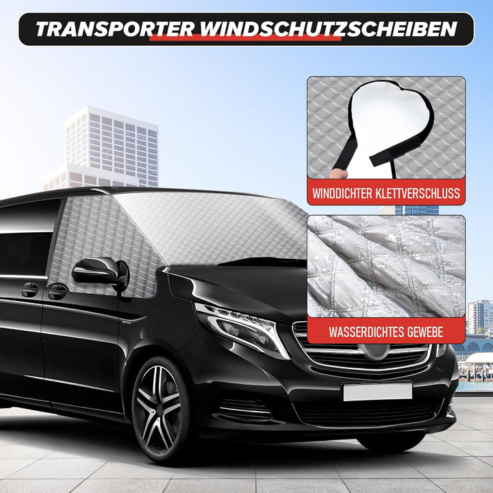 Auto Windschutzscheiben Abdeckung für Vito W639&W447, 100% Verdunkelnd Frontscheibe Schnee Frost EIS