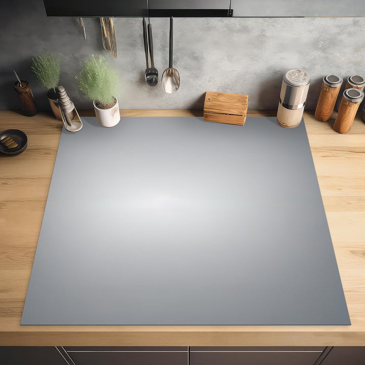 KitchenYeah© Herdabdeckplatte Einteilig Küche Ceranfeld Abdeckplatte | 78x78 cm - Cerankochfeld Abde