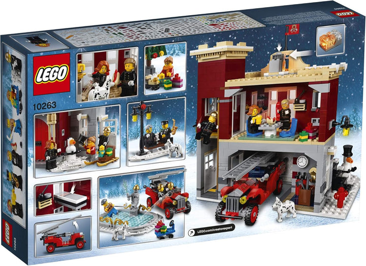Lego Creator Expert Winter Village Fire Station 10263 Building Kit, New 2019