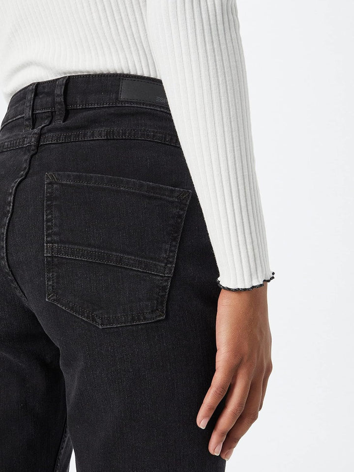 ESPRIT Damen Jeans 25W / 30L 911/Black Dark Wash, 25W / 30L 911/Black Dark Wash