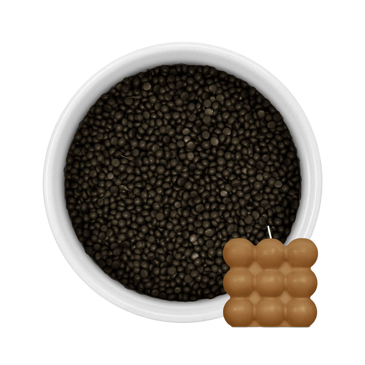 100 g Wachsfarbe braun zum Durchfärben, 100 g Kerzenfarbe für bis zu 100 kg Wachs, Made in Germany,