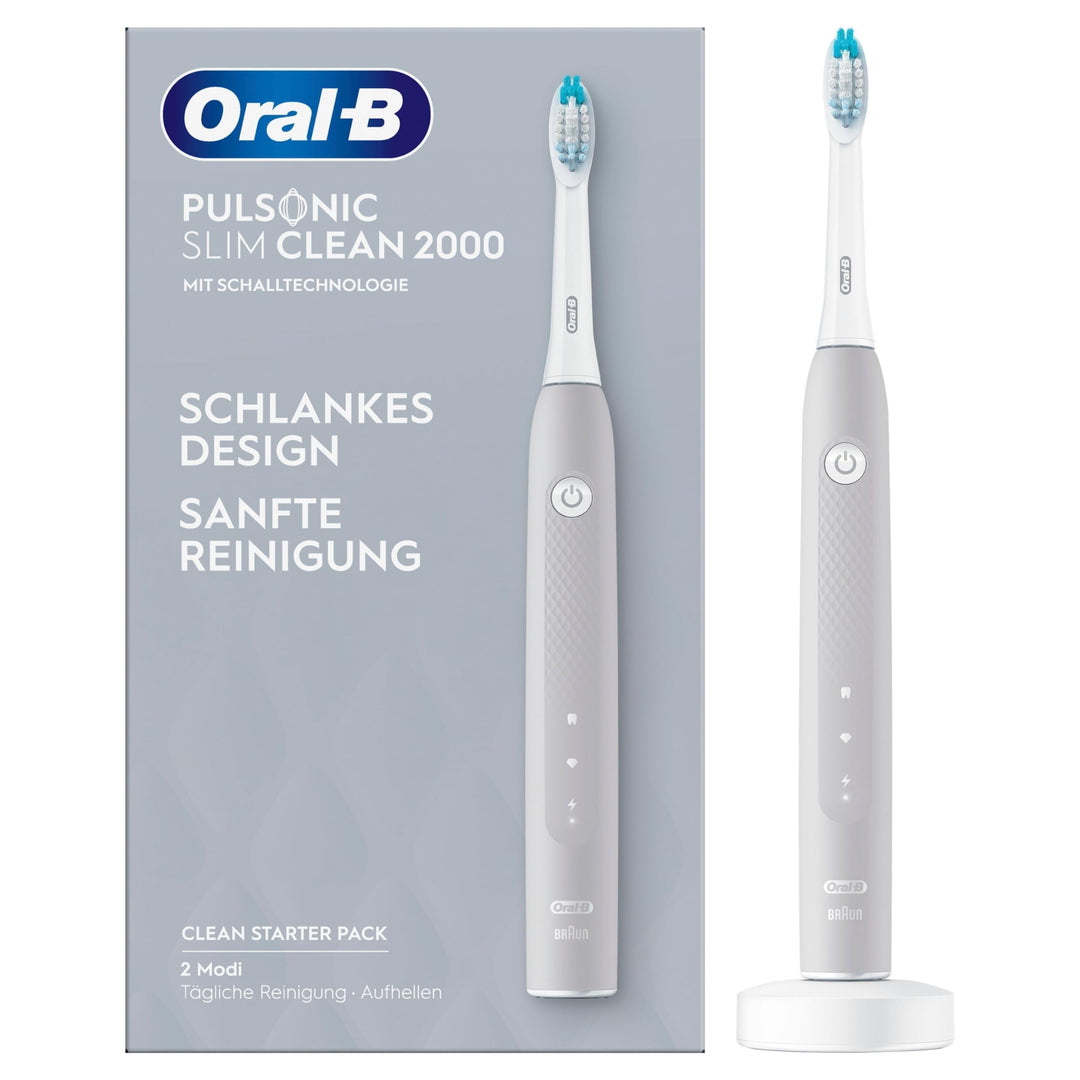 Oral-B Pulsonic Slim Clean 2000 Elektrische Schallzahnbürste/Electric Toothbrush, 2 Putzmodi für Zah