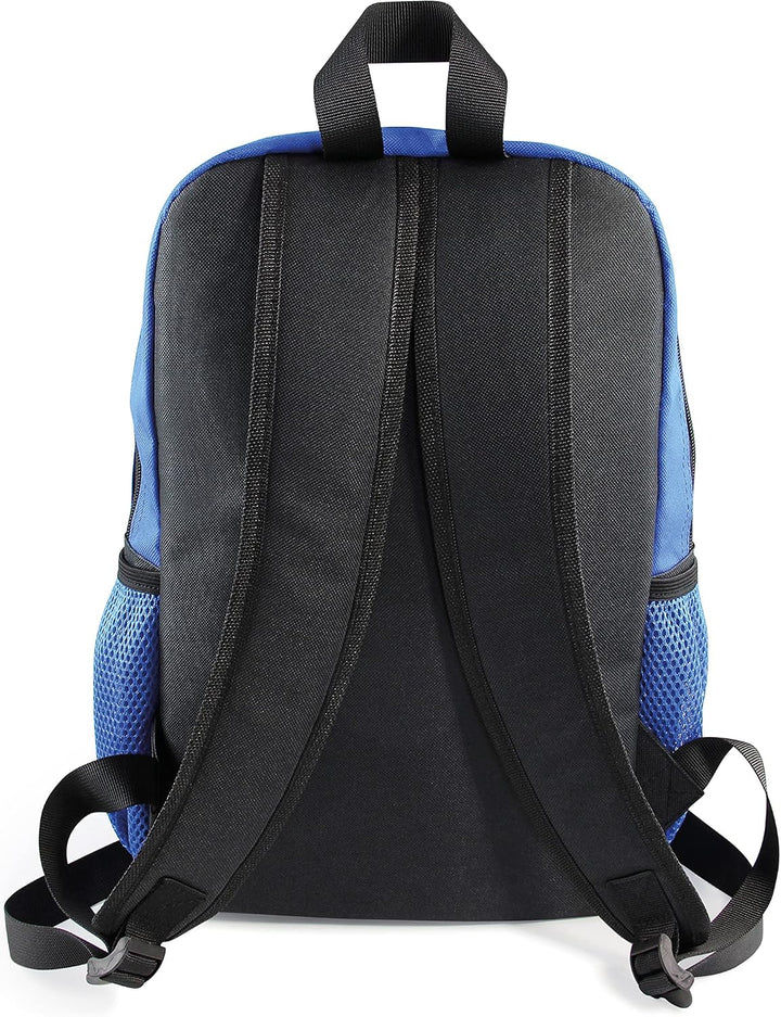 BRISA Unisex Kinder Kleiner Rucksack Kinderrucksack Blau, Blau