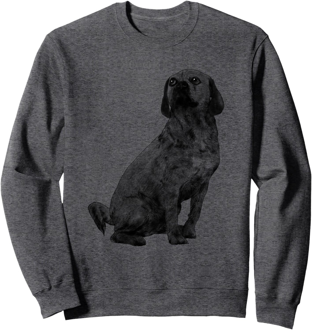 Hund Puggle Sweatshirt