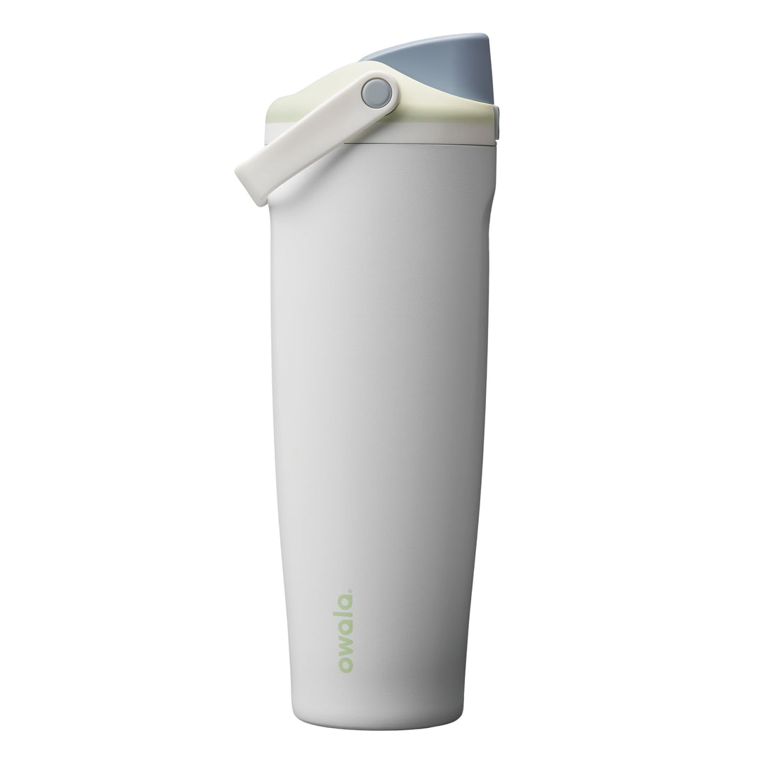 Owala FreeSip Sway Isolierte Edelstahl Trinkflasche mit Strohhalm und 2‑in‑1‑Trinköffnung, 1185ml, i