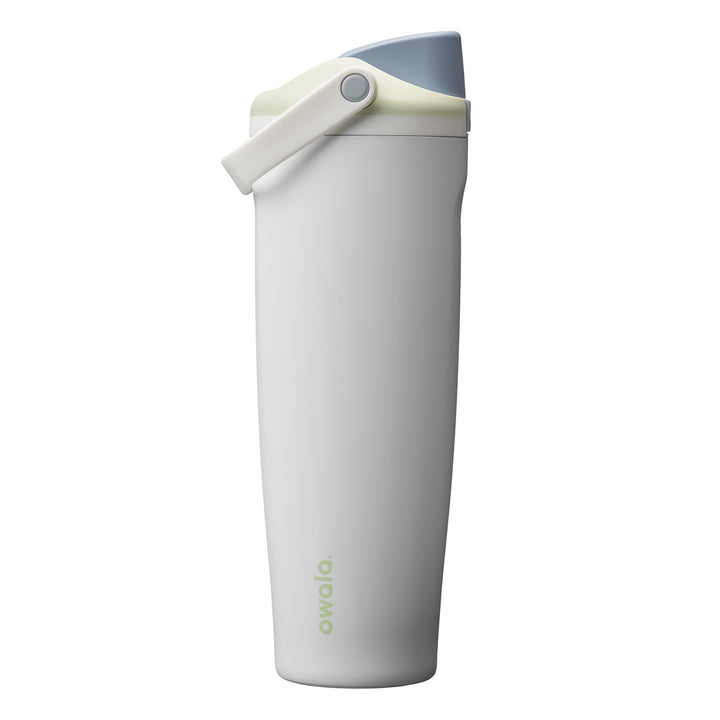 Owala FreeSip Sway Isolierte Edelstahl Trinkflasche mit Strohhalm und 2‑in‑1‑Trinköffnung, 1185ml, i