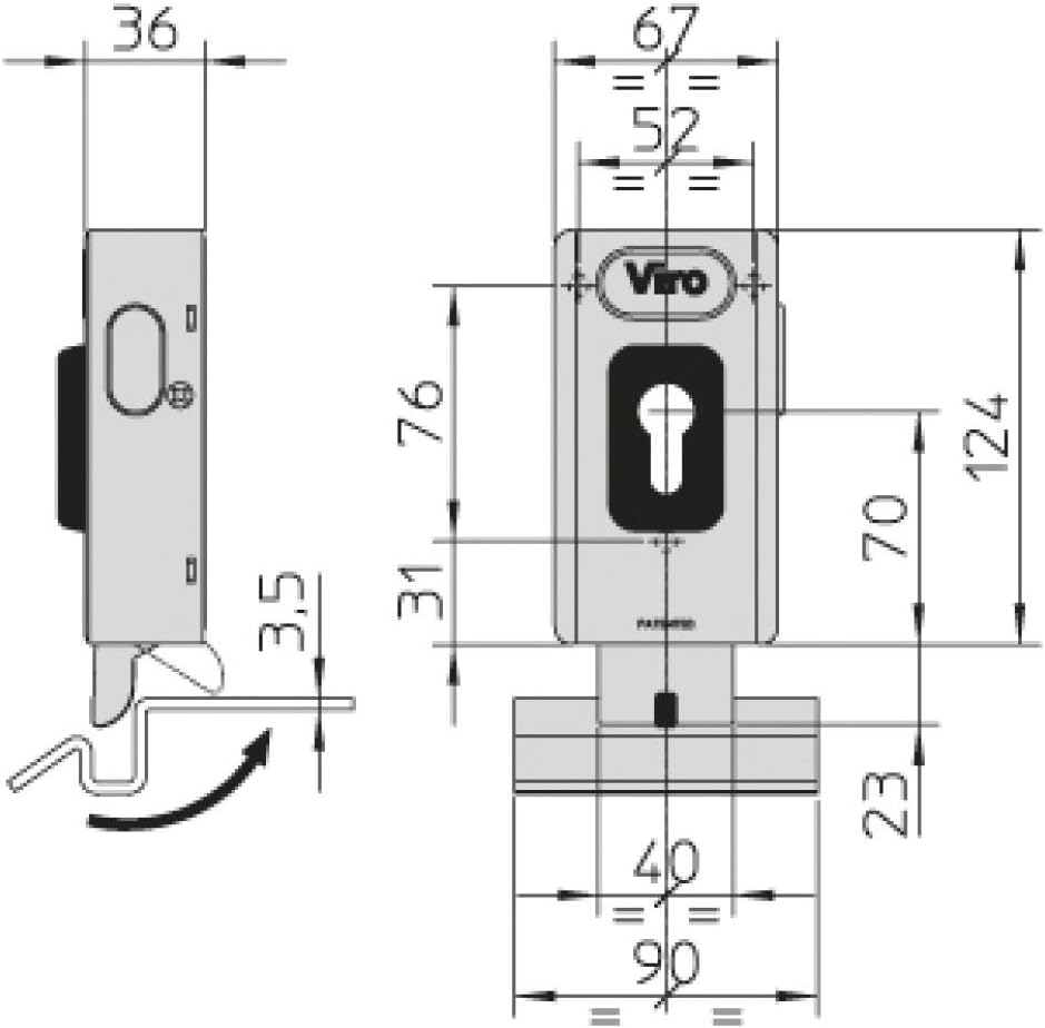 VIRO 7918 Elektro-Serr vertikal