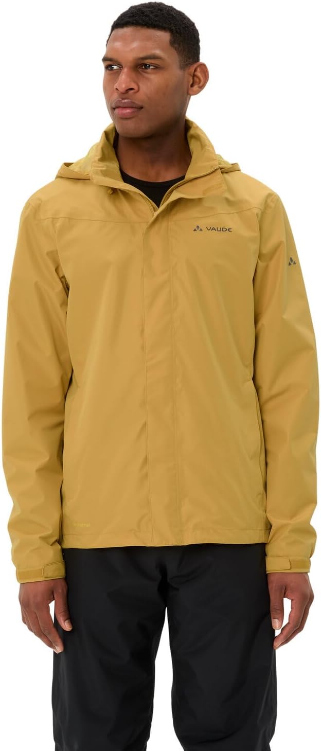 VAUDE Regenjacke Herren Escape Light, Wasserabweisende Outdoor-Jacke, Atmungsaktiver Windbreaker mit