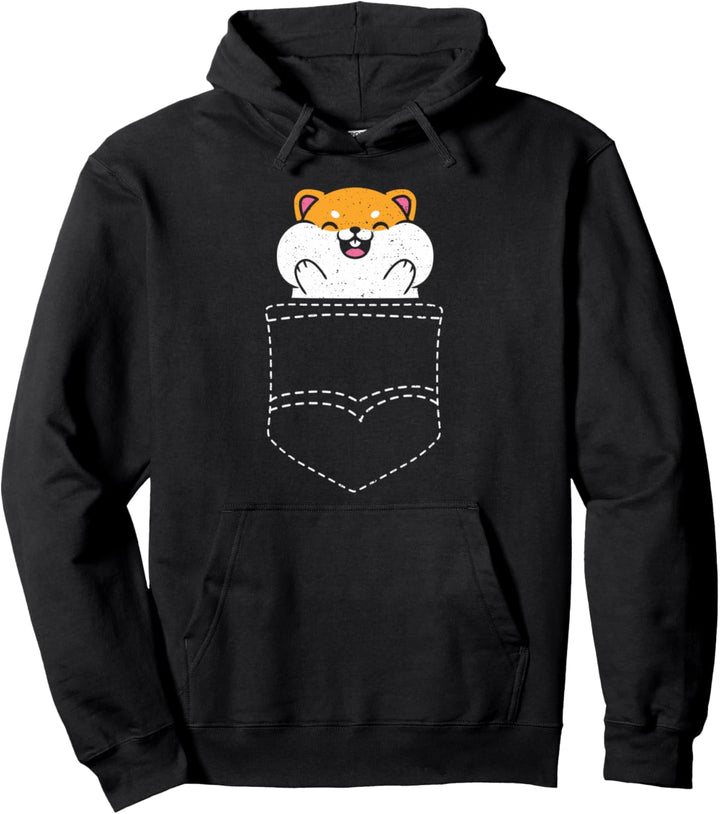 Hamster: Hamster Pocket - Haustiere Sprüche Pullover Hoodie