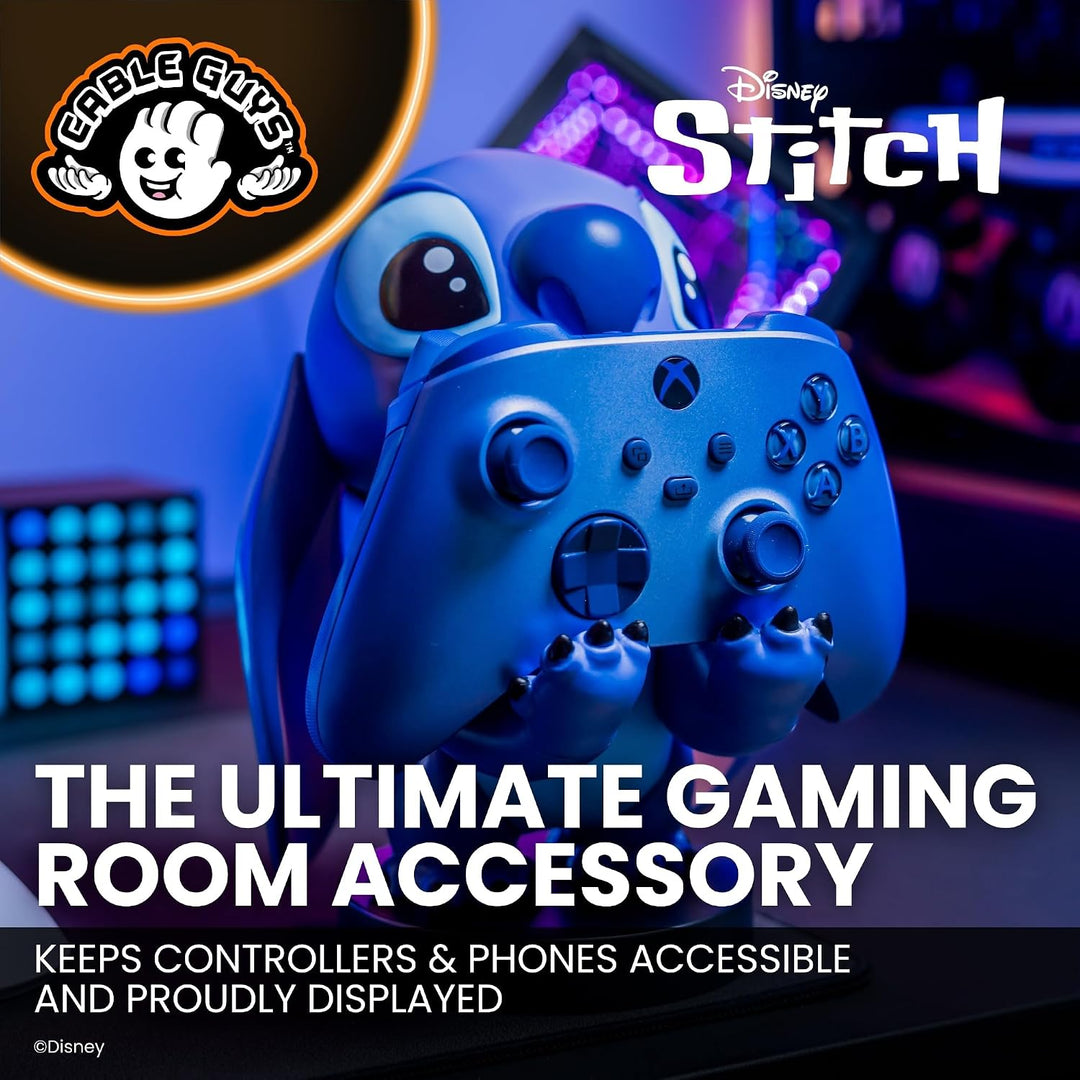 Cableguys Stitch Controller Halter &amp; Handy Ständer - Gaming Zubehör für Zimmer und Schreibtisch-Setu