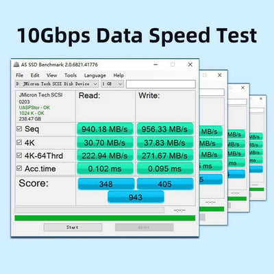 CY M.2 auf USB Adapter,NVME M-Key M.2 NGFF SATA SSD auf USB 3.0 Typ A ＆ Typ C Combo PCBA Fall 2230/2