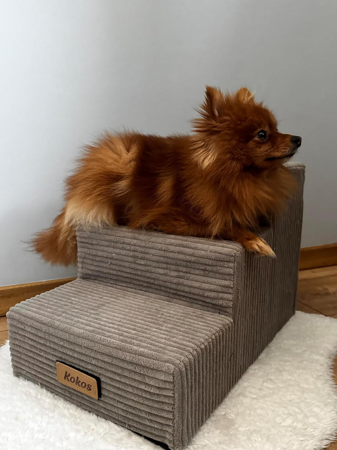 Sofatreppe für Hunde und Katzen – Hundetreppe für Bett &amp; Sofa – 3- oder 4-stufig, rutschfest &amp; wasch