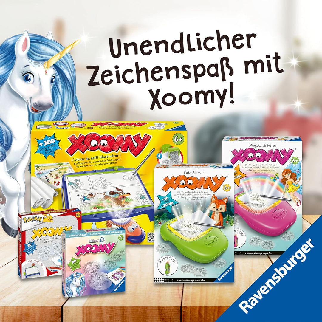 Ravensburger Xoomy Maxi A4 18142 - Zeichnen und Malen lernen für Kinder ab 6 Jahren, Über 300 Motive