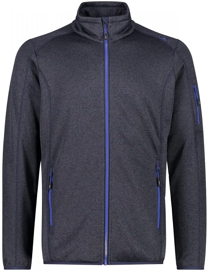 CMP Leichte Fleece-Strickjacke mit Netz
