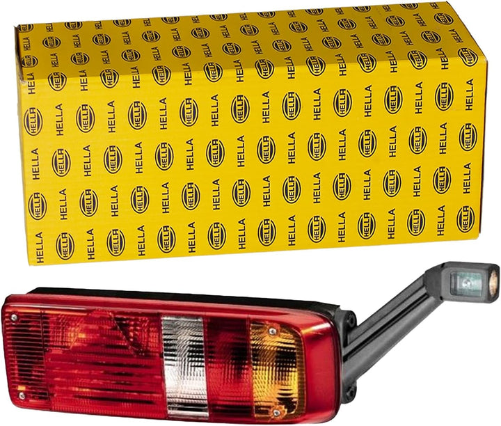 HELLA - Heckleuchte - EasyConn I Hybrid - Hybrid - 24V - Anbau/geschraubt - Lichtscheibenfarbe: mehr