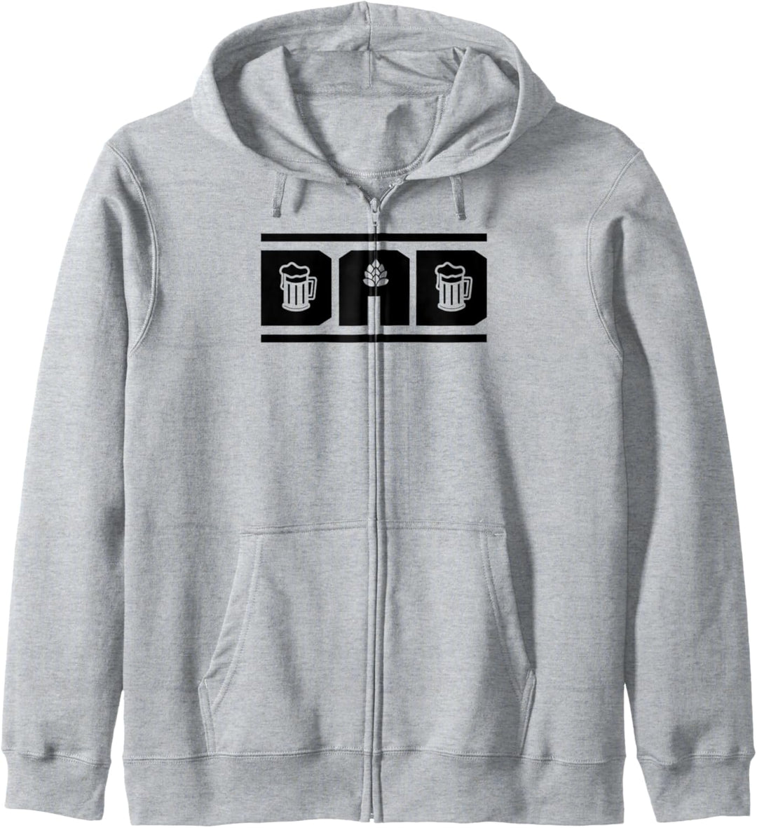 Glücklich Vatertag 2021 Papa lustig Bier Vintage Männer Papa Kapuzenjacke