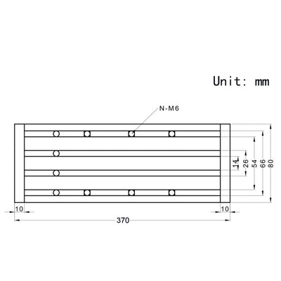 Befenybay 250mm effektive Verfahrlänge Doppelter optischer Achsenführungs-Kugelumlaufspindel SFU1605