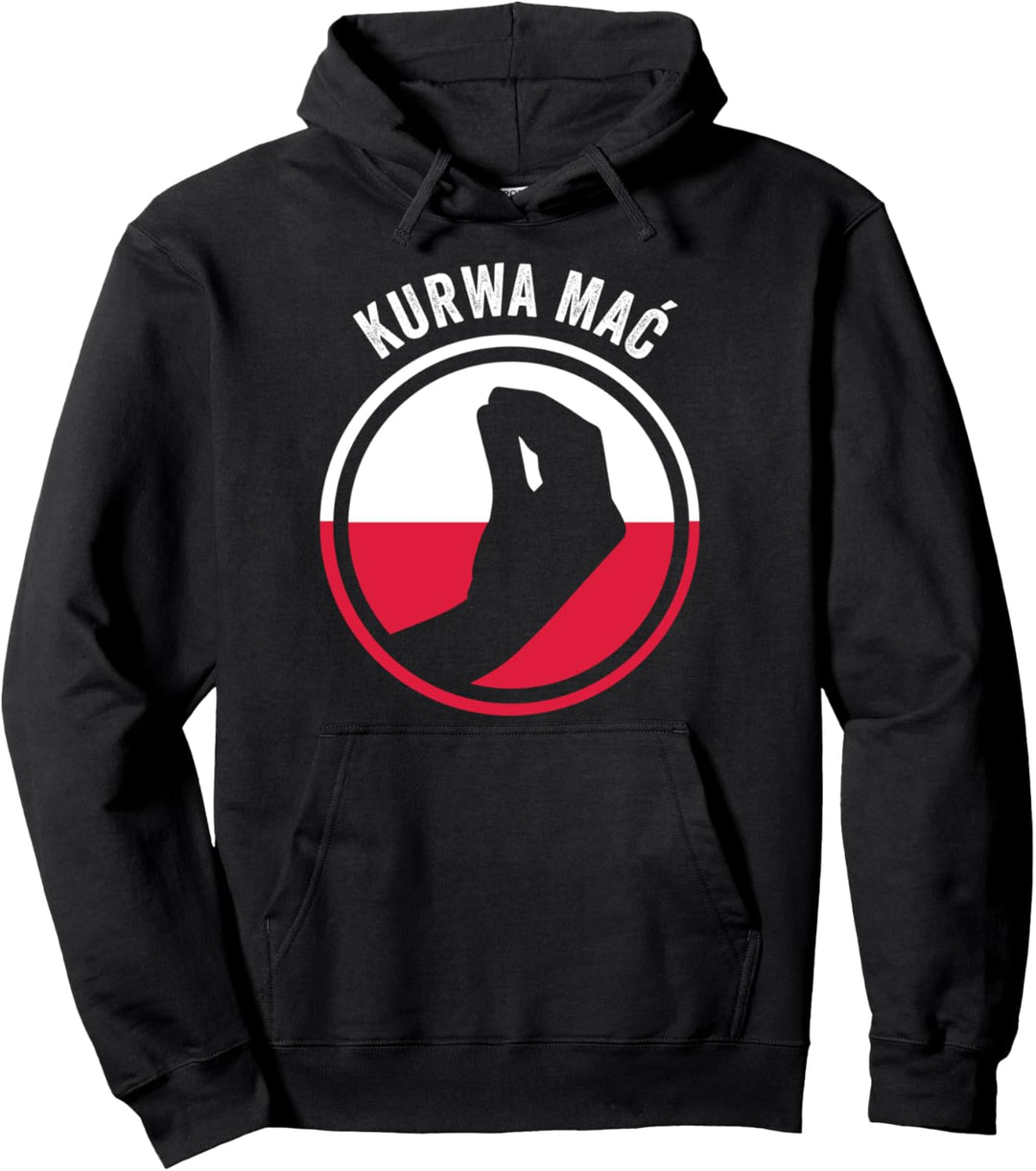 Polska Kurwa Pole Polnisch Polen Polnische Flagge Pullover Hoodie