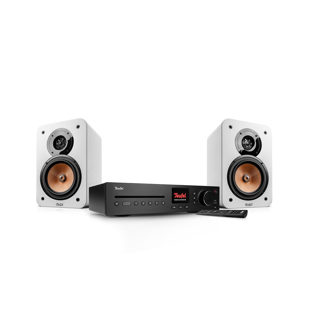 Teufel Ultima 20 KOMBO 3 SE - HiFi Stereo System mit Bluetooth und CD, Kraftvoll, LAN, WLAN, DAB+ Di