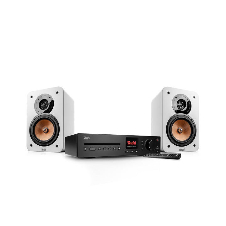 Teufel Ultima 20 KOMBO 3 SE - HiFi Stereo System mit Bluetooth und CD, Kraftvoll, LAN, WLAN, DAB+ Di