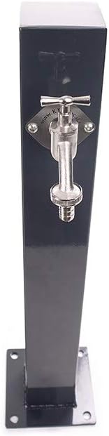 KTC Tec TRINKWASSER Wassersäule TSQG 650 Anthrazit, Wasserzapfsäule Wasserzapfstelle Gartenzapfstell