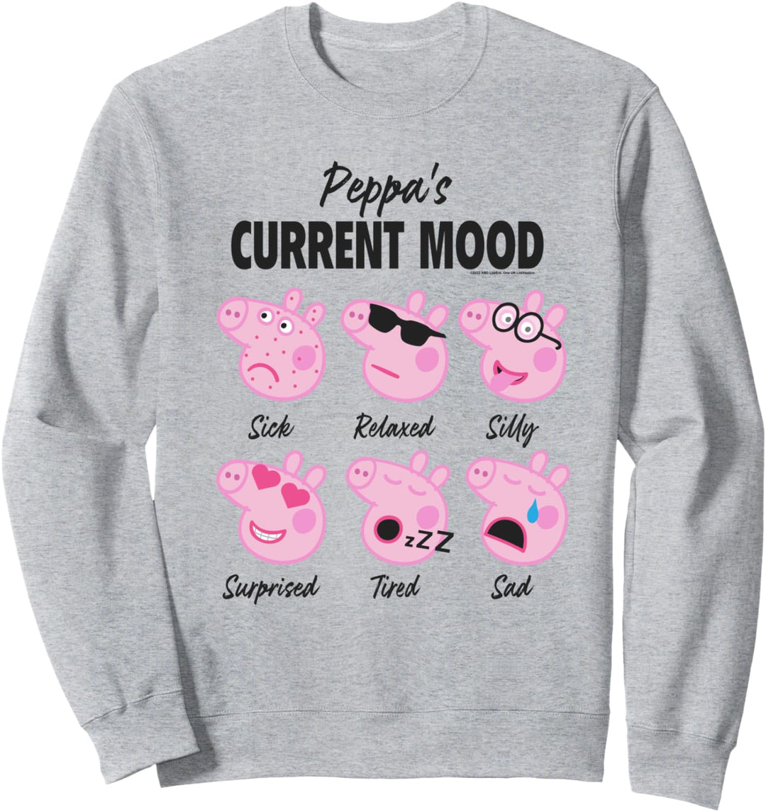 Peppa Wutz Current Mood Sweatshirt