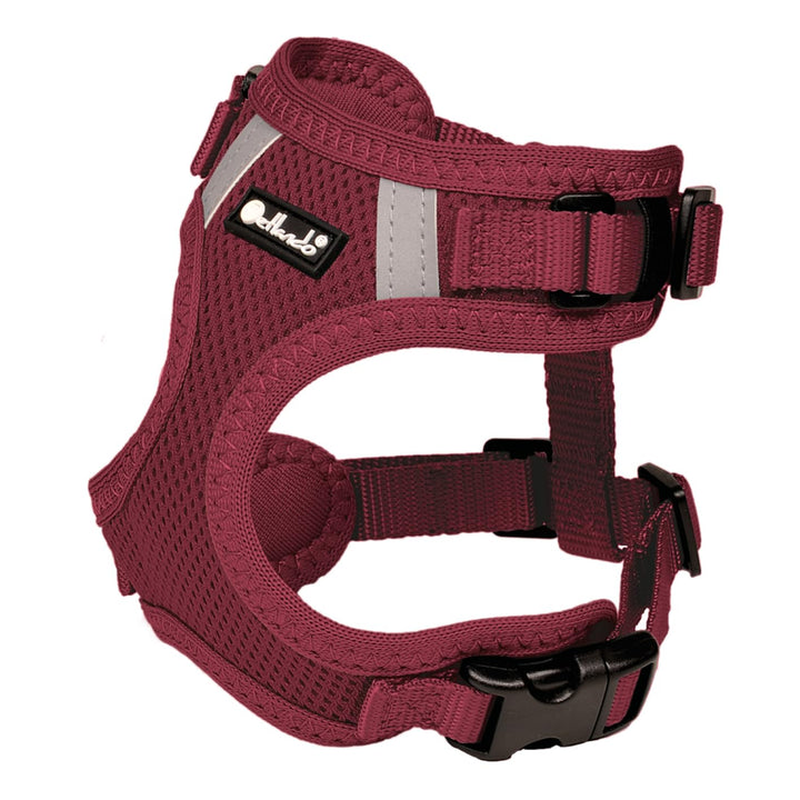 Petlando Hundegeschirr Mesh Vest, leichtes Brustgeschirr aus weichem Mesh & Nylon, stufenlos verstel
